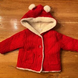 GAP Red Baby sweater - so soft